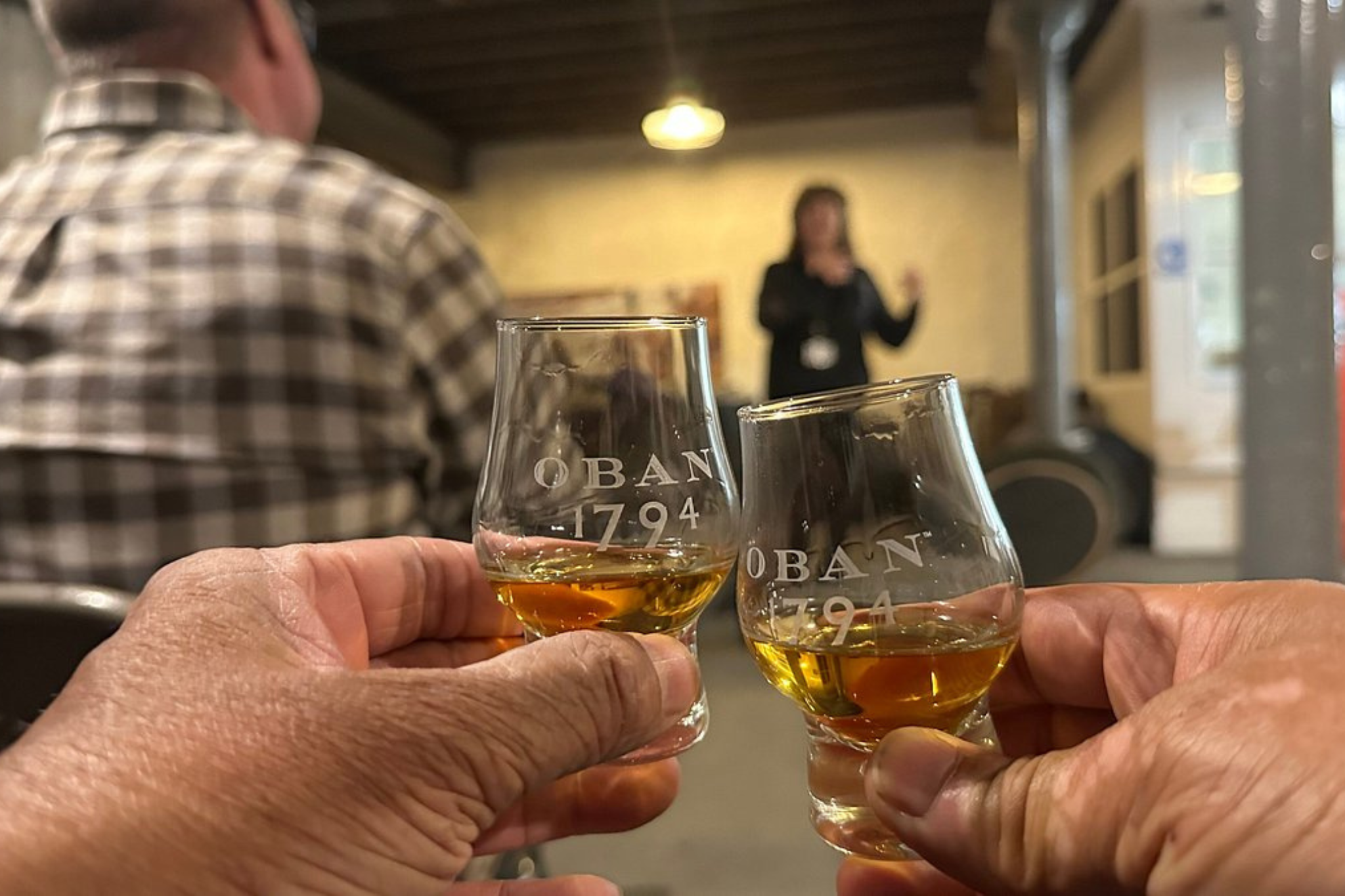 Cheers Glasses - Oban Distillery Tours - Whiskywheels
