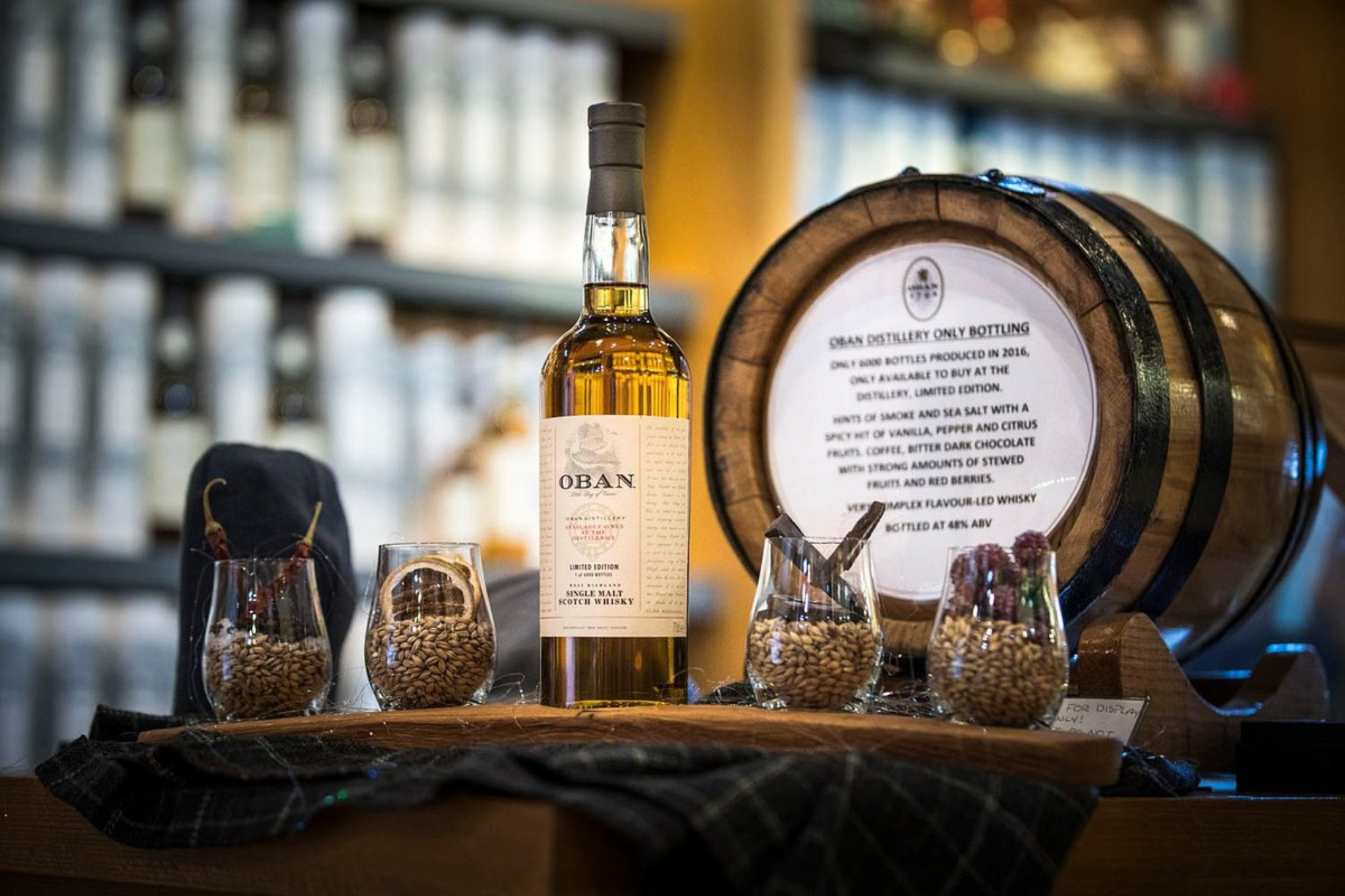 Whisky Tasting -  Oban Distillery Tours - Whiskywheels