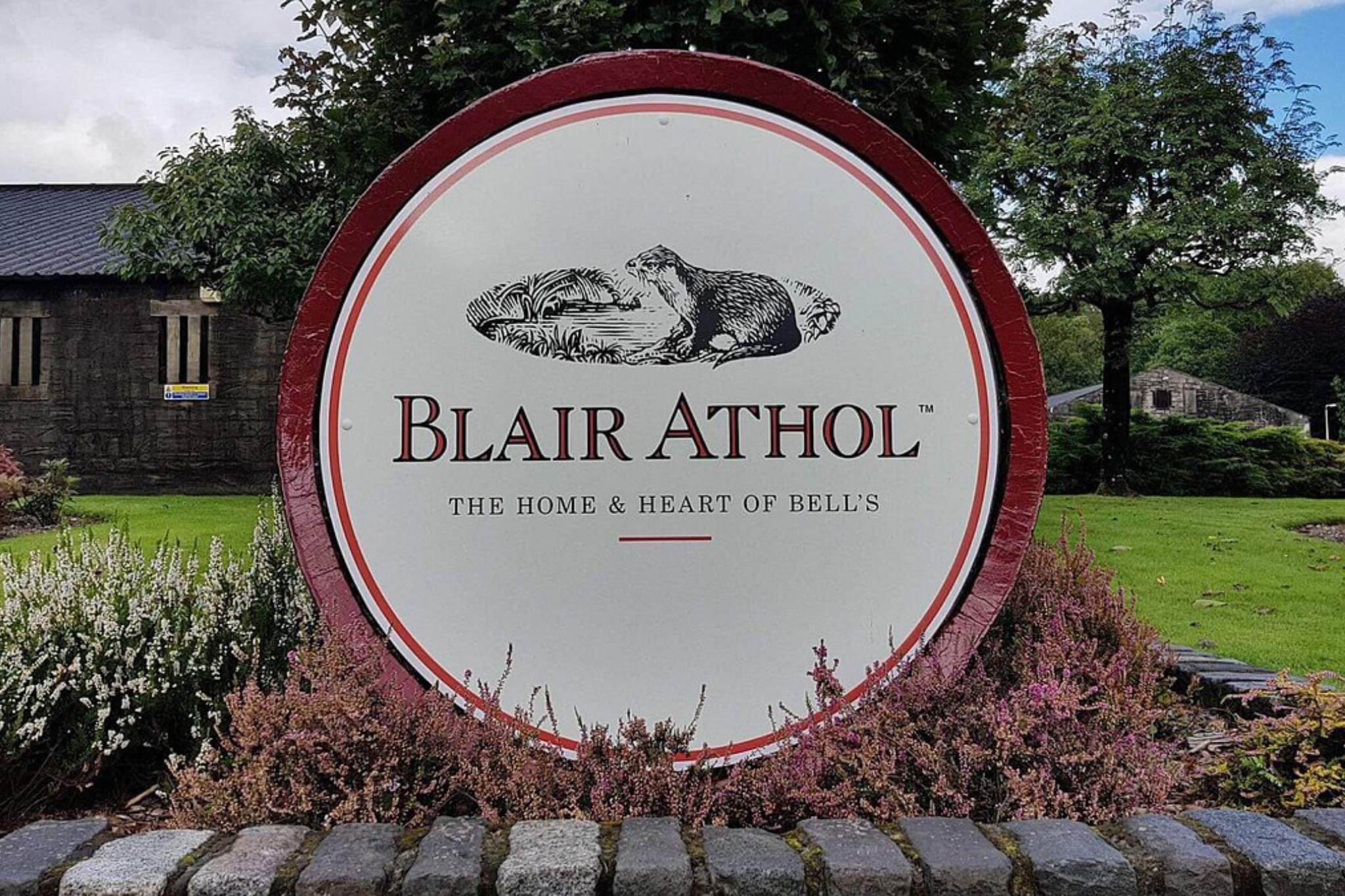 Blair Athol Whisky Distillery Sign - Whiskywheels