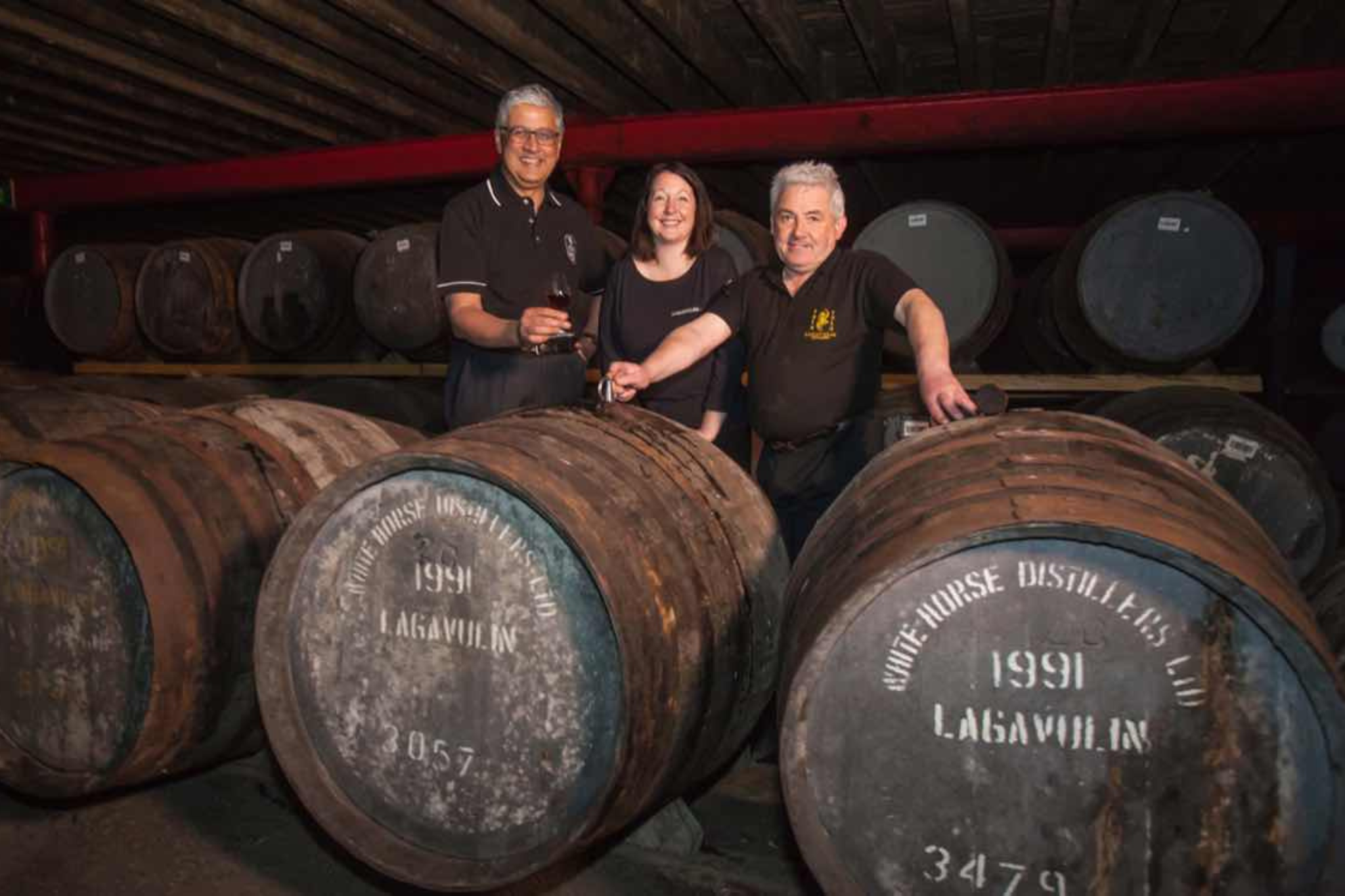 Lagavulin barrels - Islay Whisky Tour - WhiskyWheels